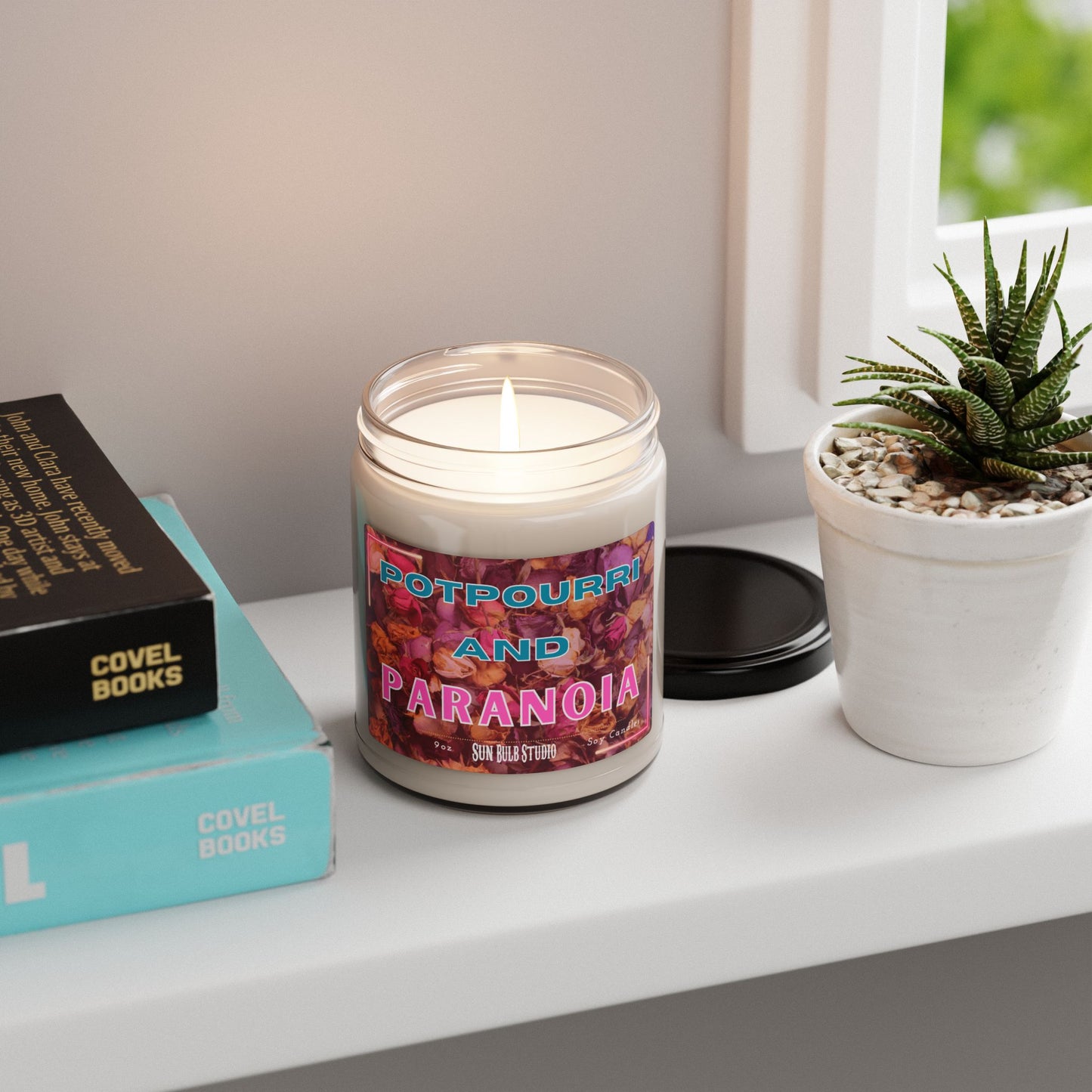 Potpourri and Paranoia 9oz Soy Candle