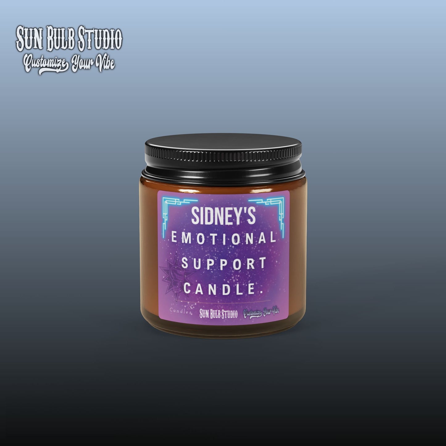 Customize Your Vibe™ Personalized Candle – Emotional Support Candle