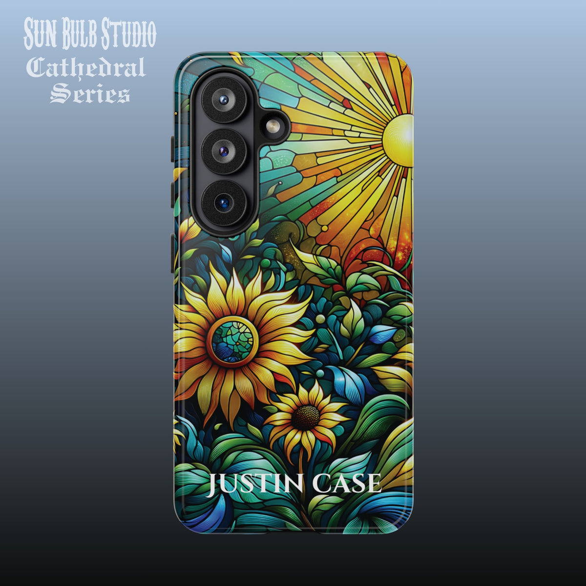 Cathedral Sunflowers - Personalized Phone Case