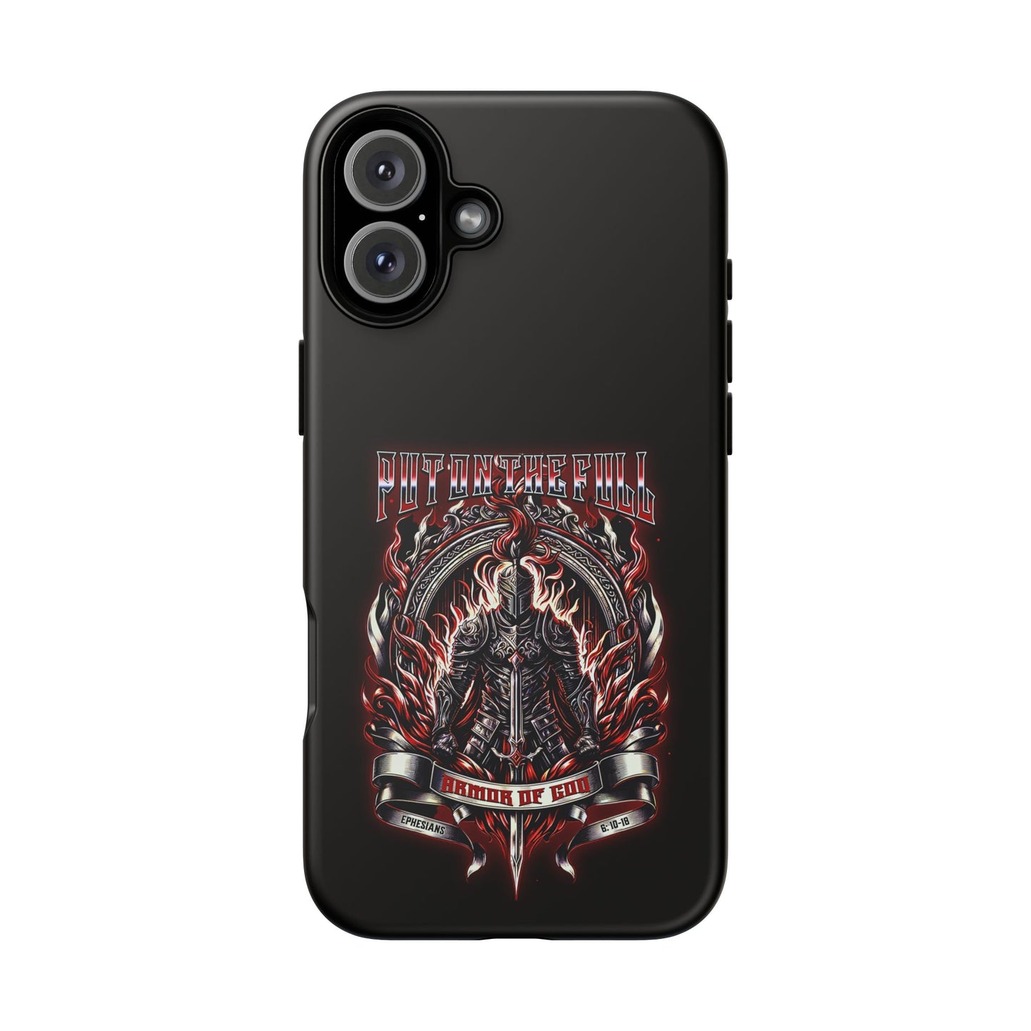 Armor of God Phone Case – Christian Warrior Design | Worship Wear Collection