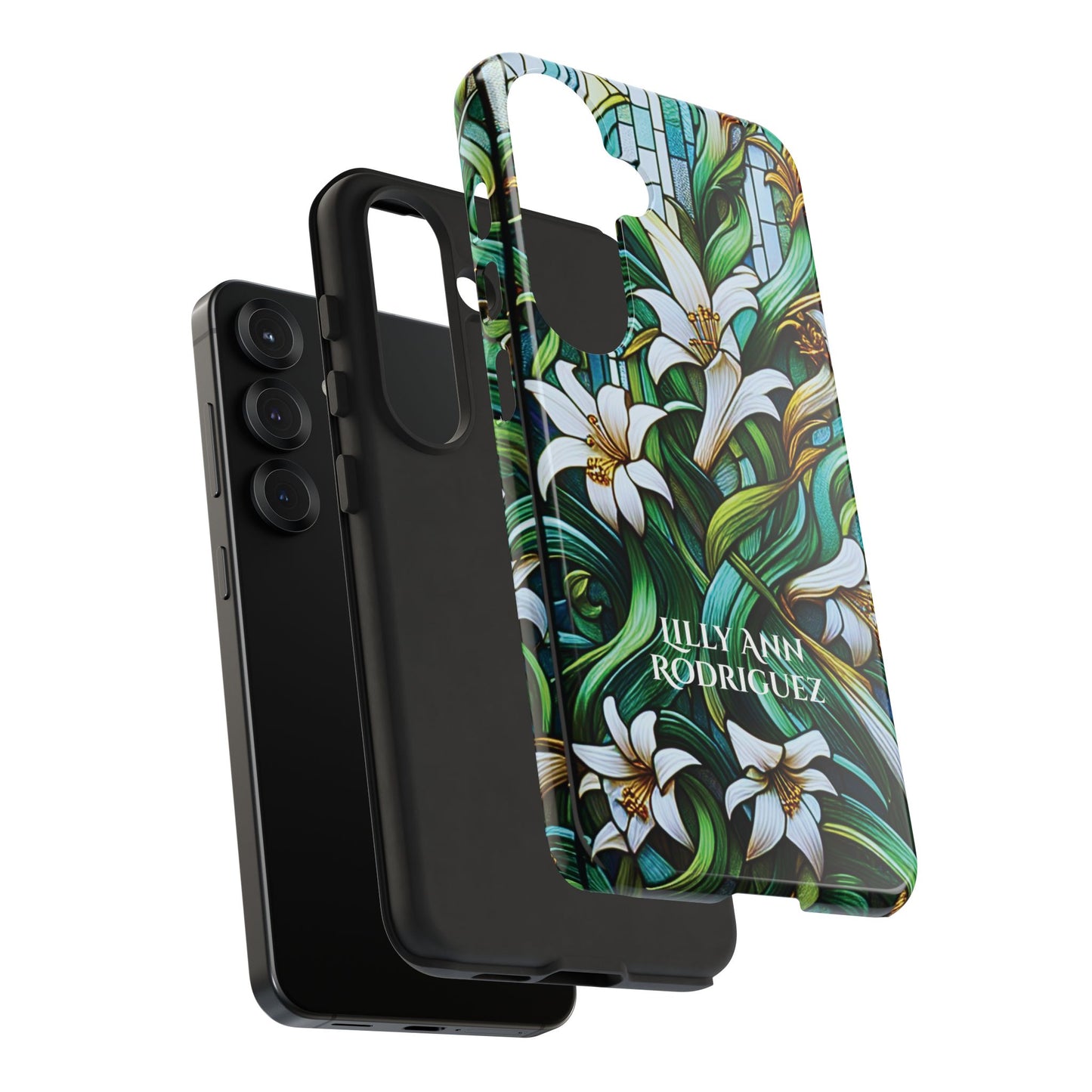 Cathedral Lilies - Personalized Phone Case