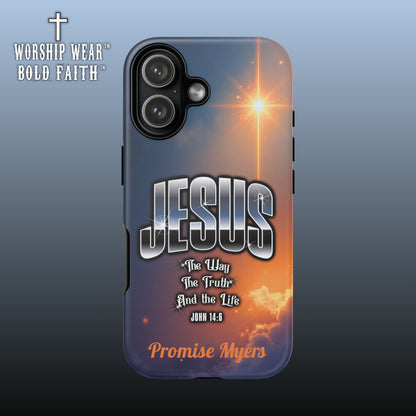 Jesus — The Way, The Truth & The Life — Personalized Phone Case