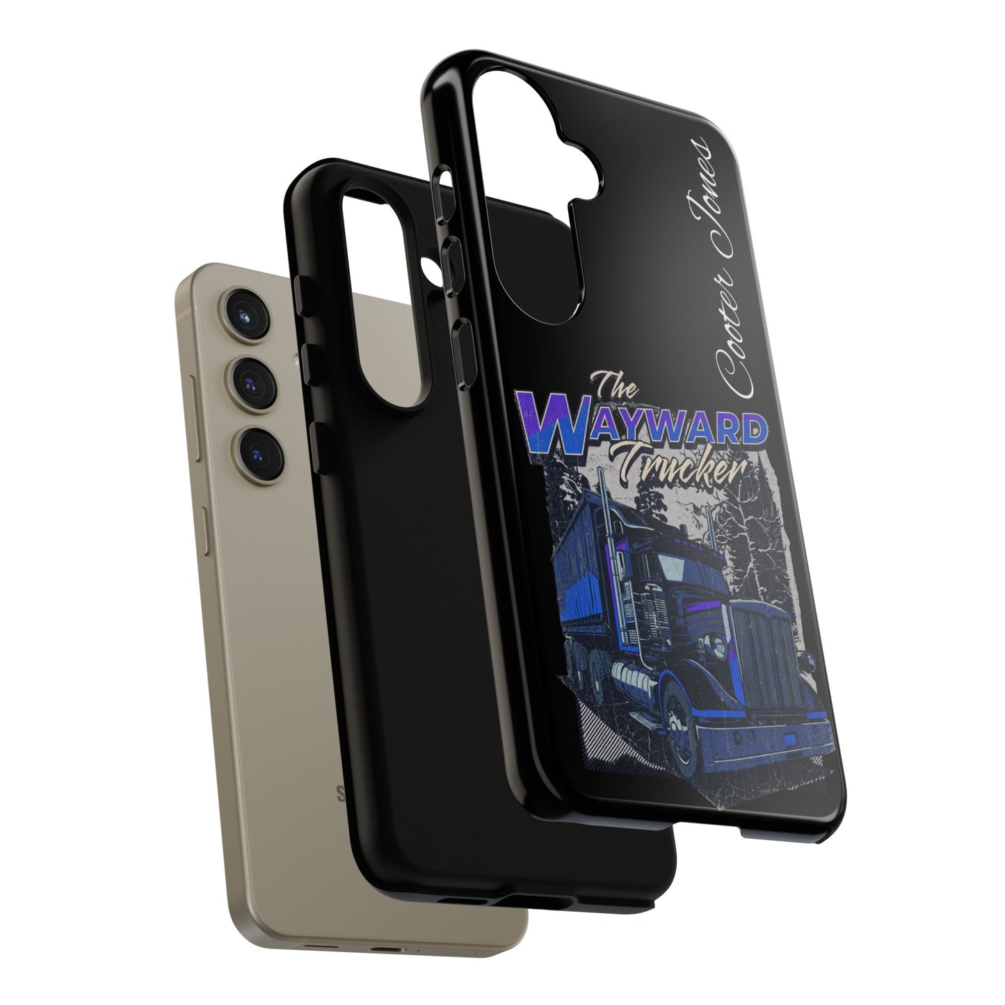 The Wayward Trucker™ Midnight Blue Edition— Personalized Phone Case
