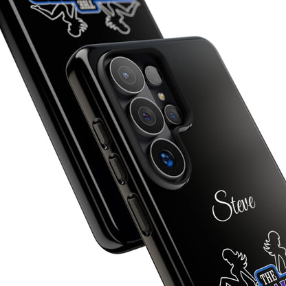 Personalized 'The Wayward Trucker' Phone Case — Custom Name Tough Case for Truck Drivers