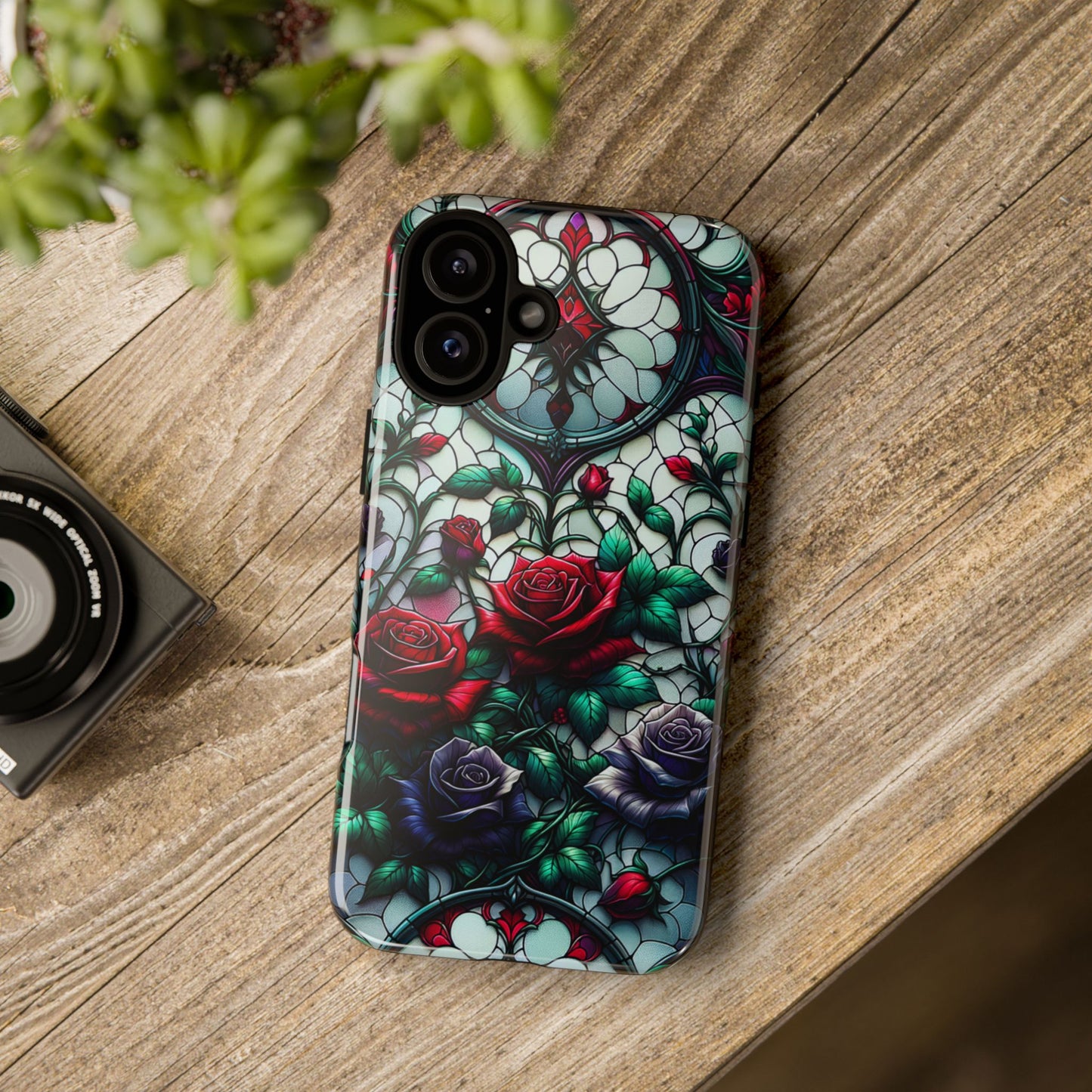 Cathedral Dawn Roses - Phone Case