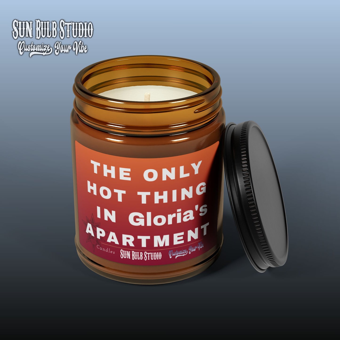 Customize Your Vibe™ Personalized Candle – The Only Hot Thing