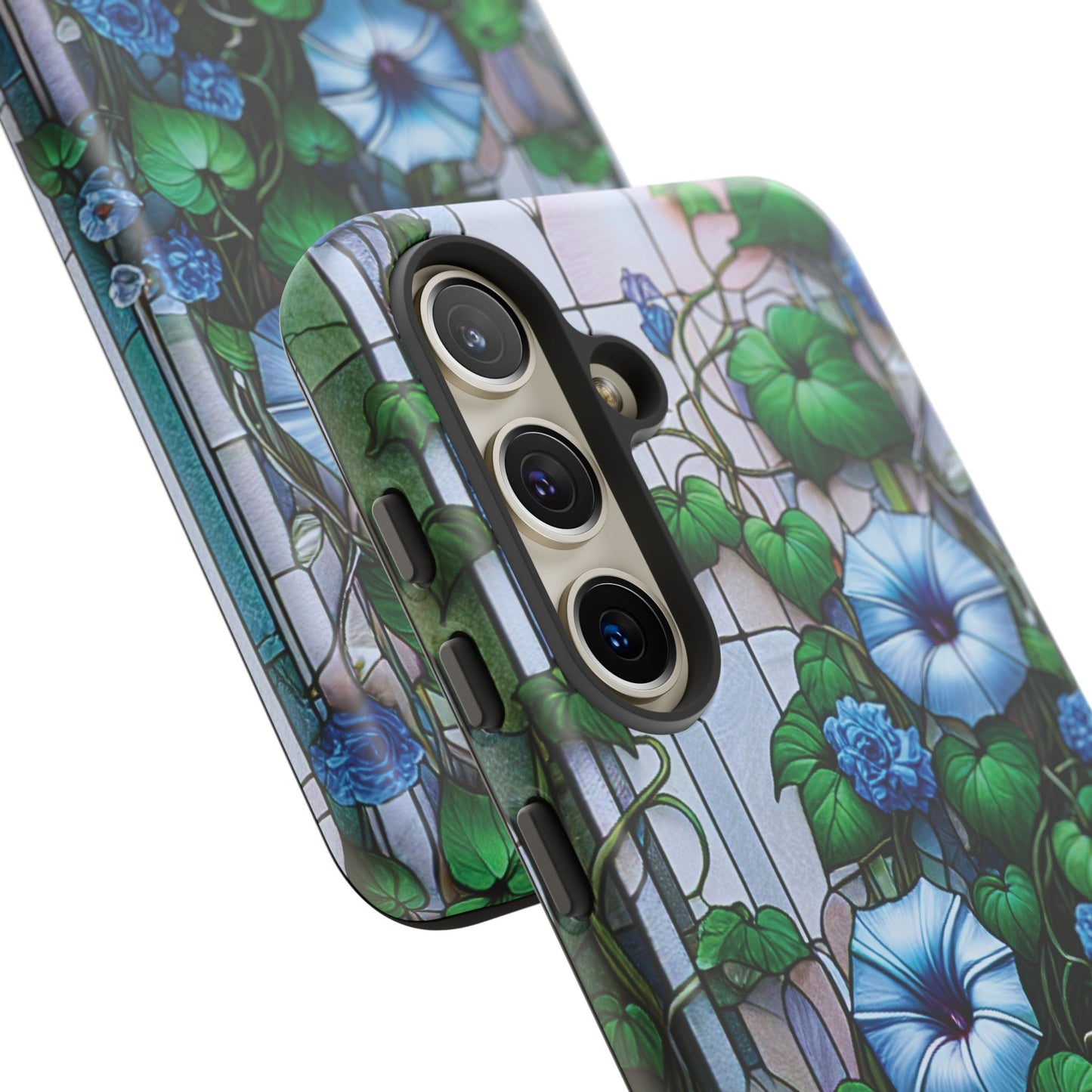 Cathedral Morning Glories - Personalized Phone Case