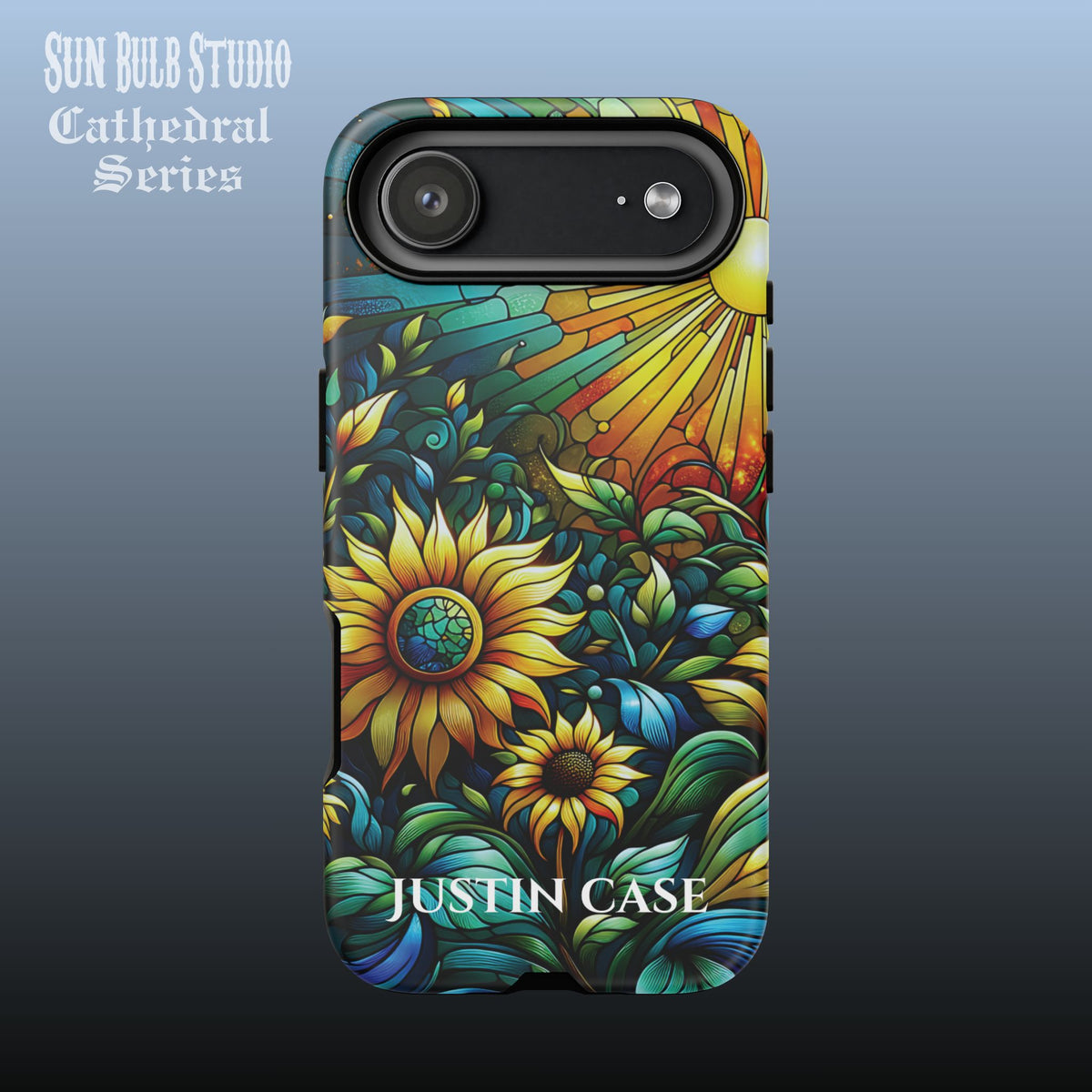 Cathedral Sunflowers - Personalized Phone Case