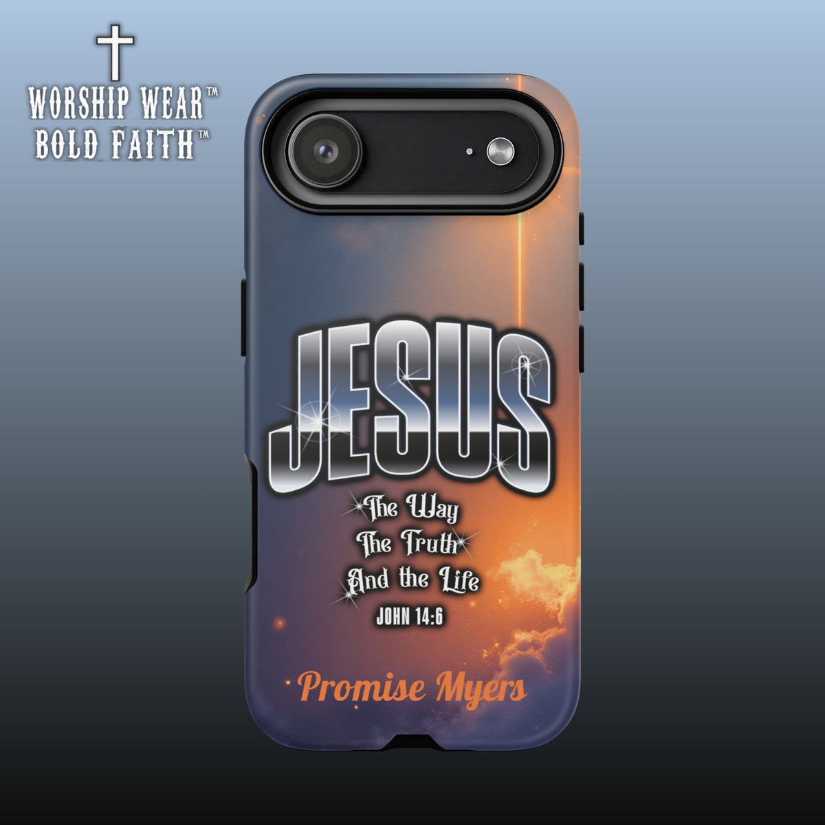 Jesus — The Way, The Truth & The Life — Personalized Phone Case