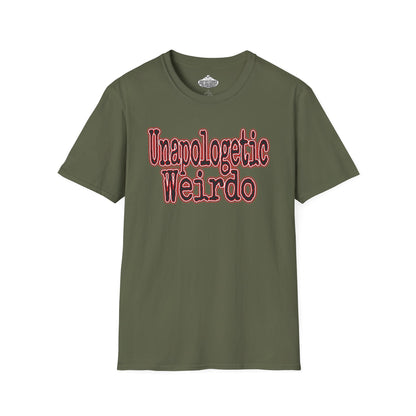 Unapologetic Weirdo Black and Red | T-Shirt