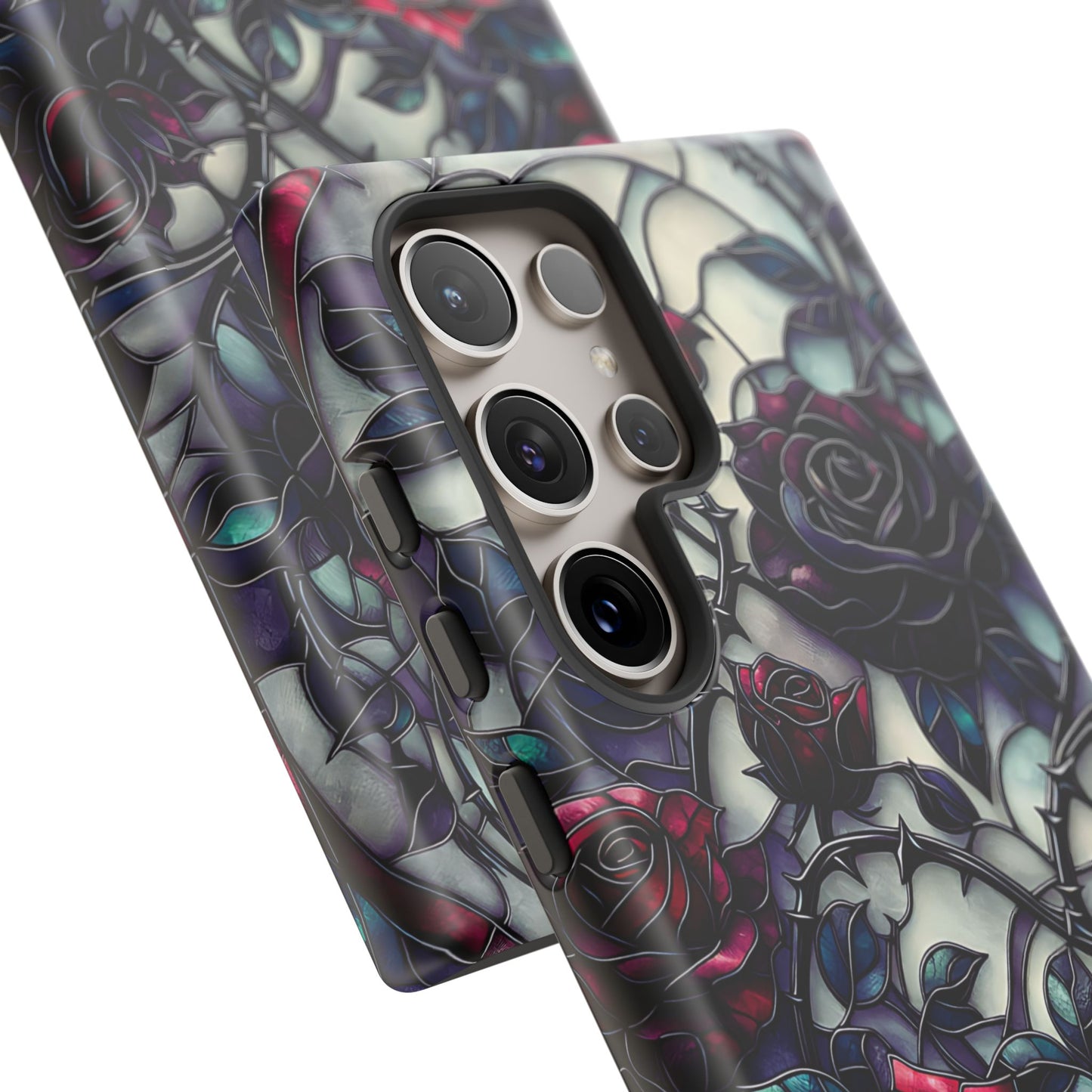 Cathedral Night Roses – Phone Case