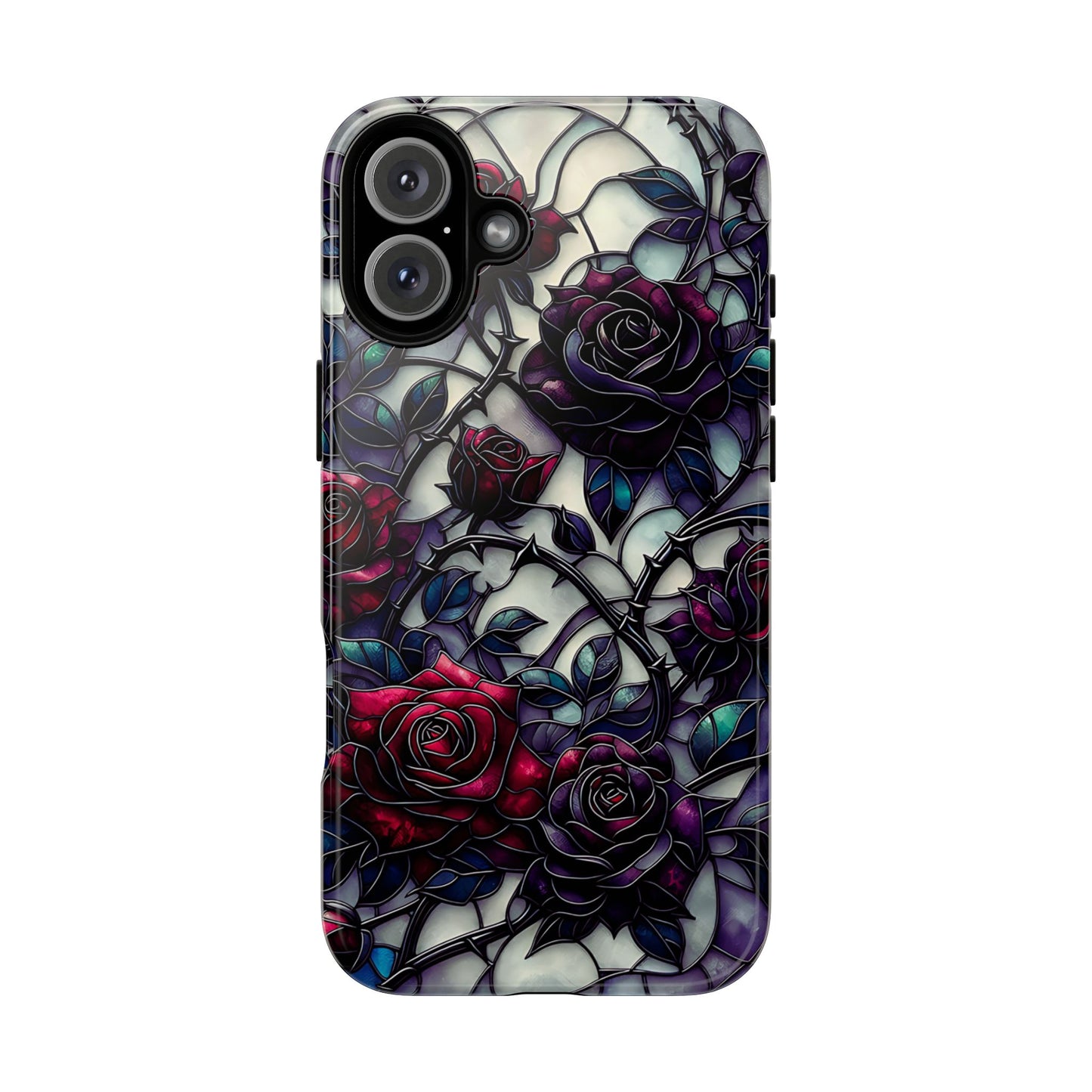 Cathedral Night Roses – Phone Case