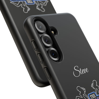 Personalized 'The Wayward Trucker' Phone Case — Custom Name Tough Case for Truck Drivers