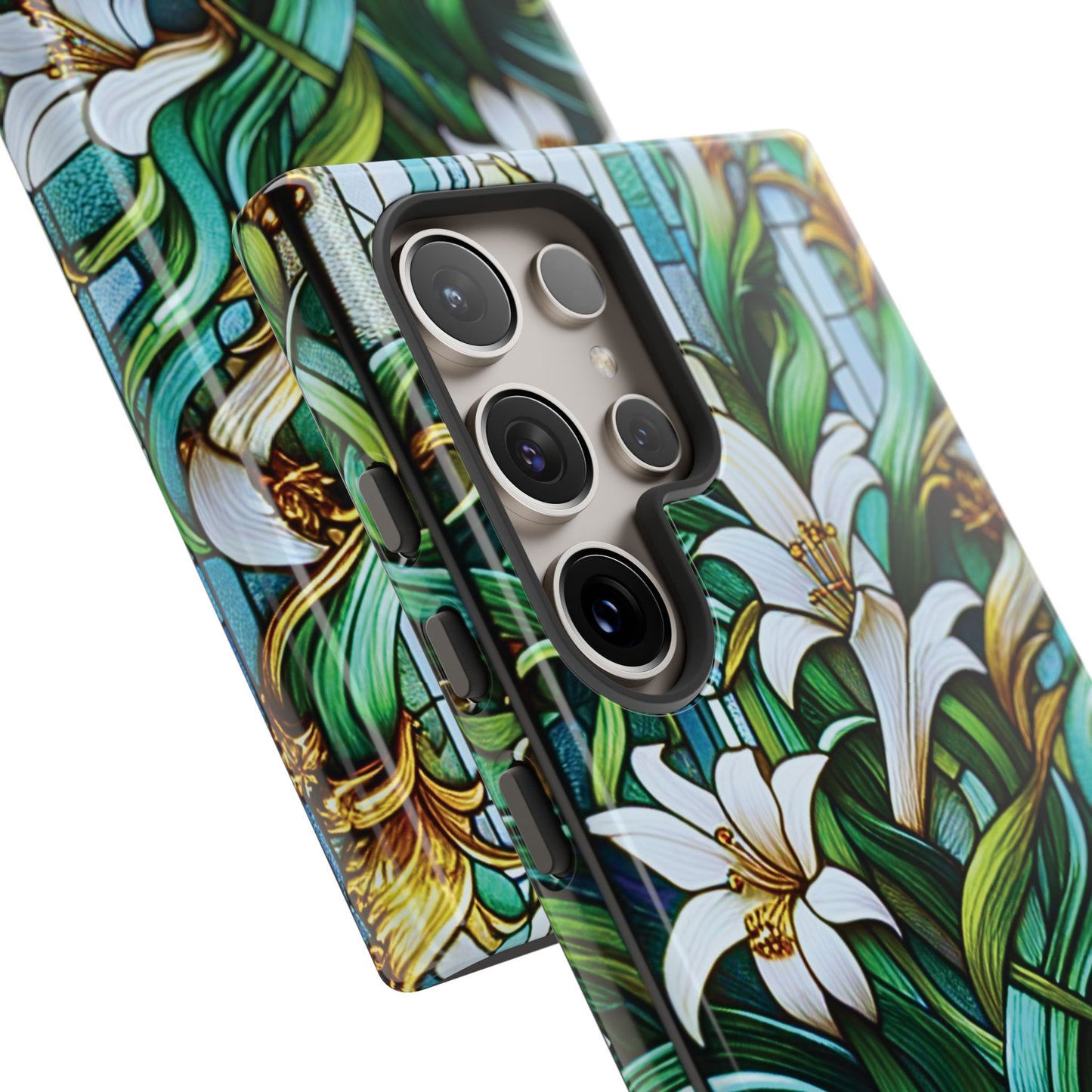 Cathedral Lilies - Personalized Phone Case