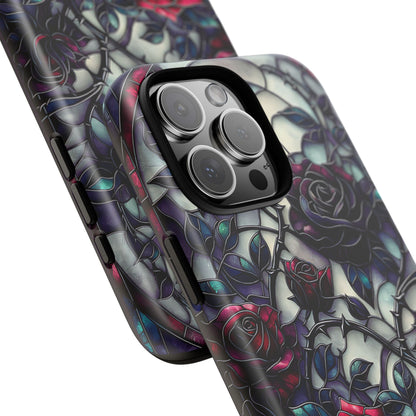 Cathedral Night Roses - Personalized Phone Case