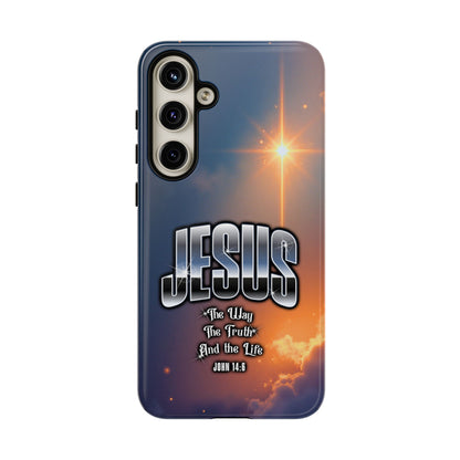 JESUS — The Way, The Truth, The Life — Radiant Sunrise Edition Phone Case
