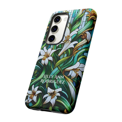 Cathedral Lilies - Personalized Phone Case