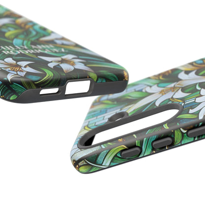 Cathedral Lilies - Personalized Phone Case