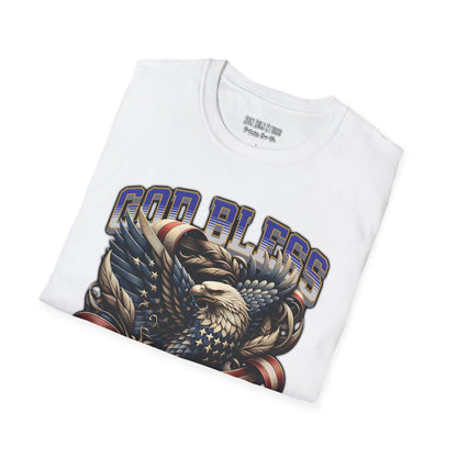 God Bless the USA Eagle T-Shirt - for Patriotism