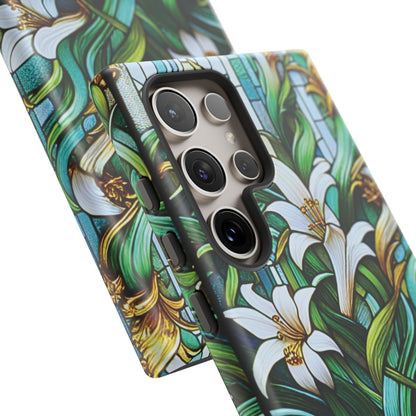 Cathedral Lilies - Personalized Phone Case