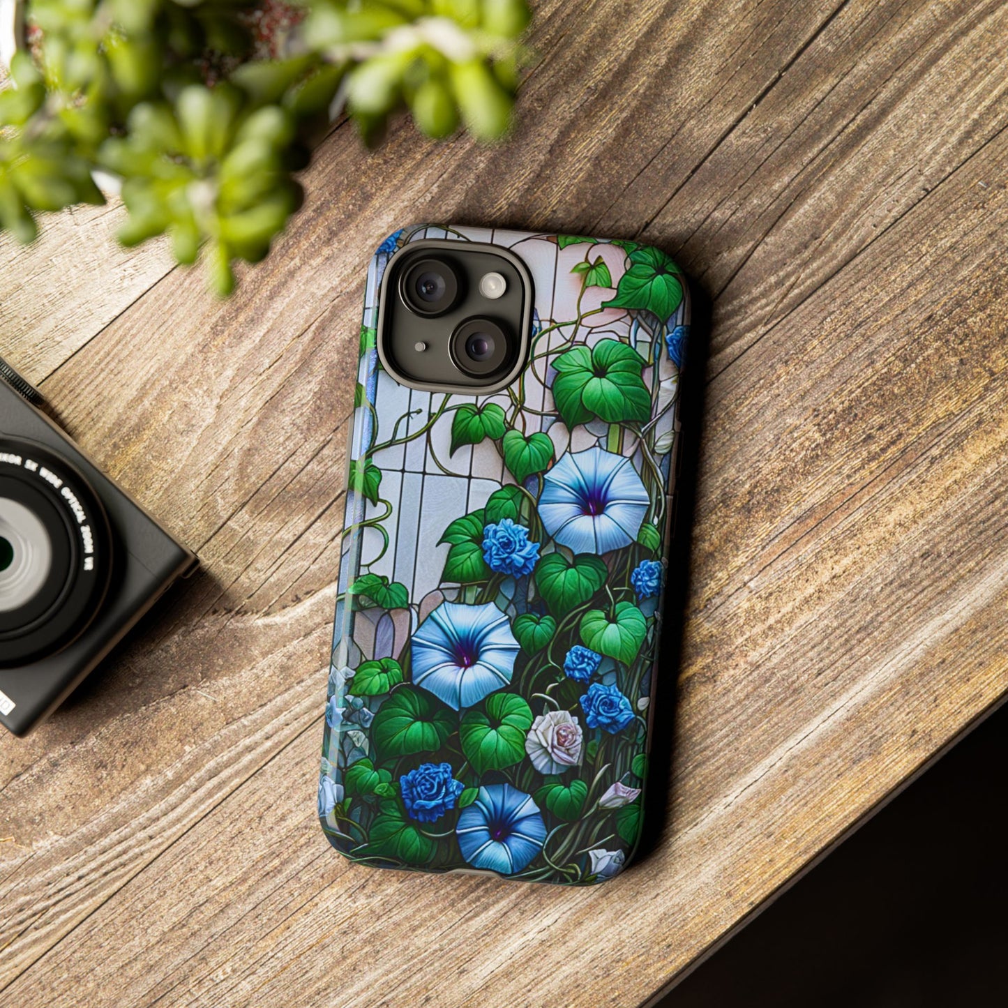 Cathedral Morning Glories – Phone Case