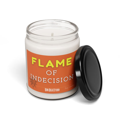 FLAME OF INDECISION 9oz Soy Candle -