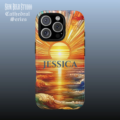 Cathedral Sunrise - Personalized Phone Case