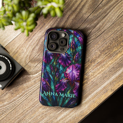 Cathedral Iris - Personalized Phone Case