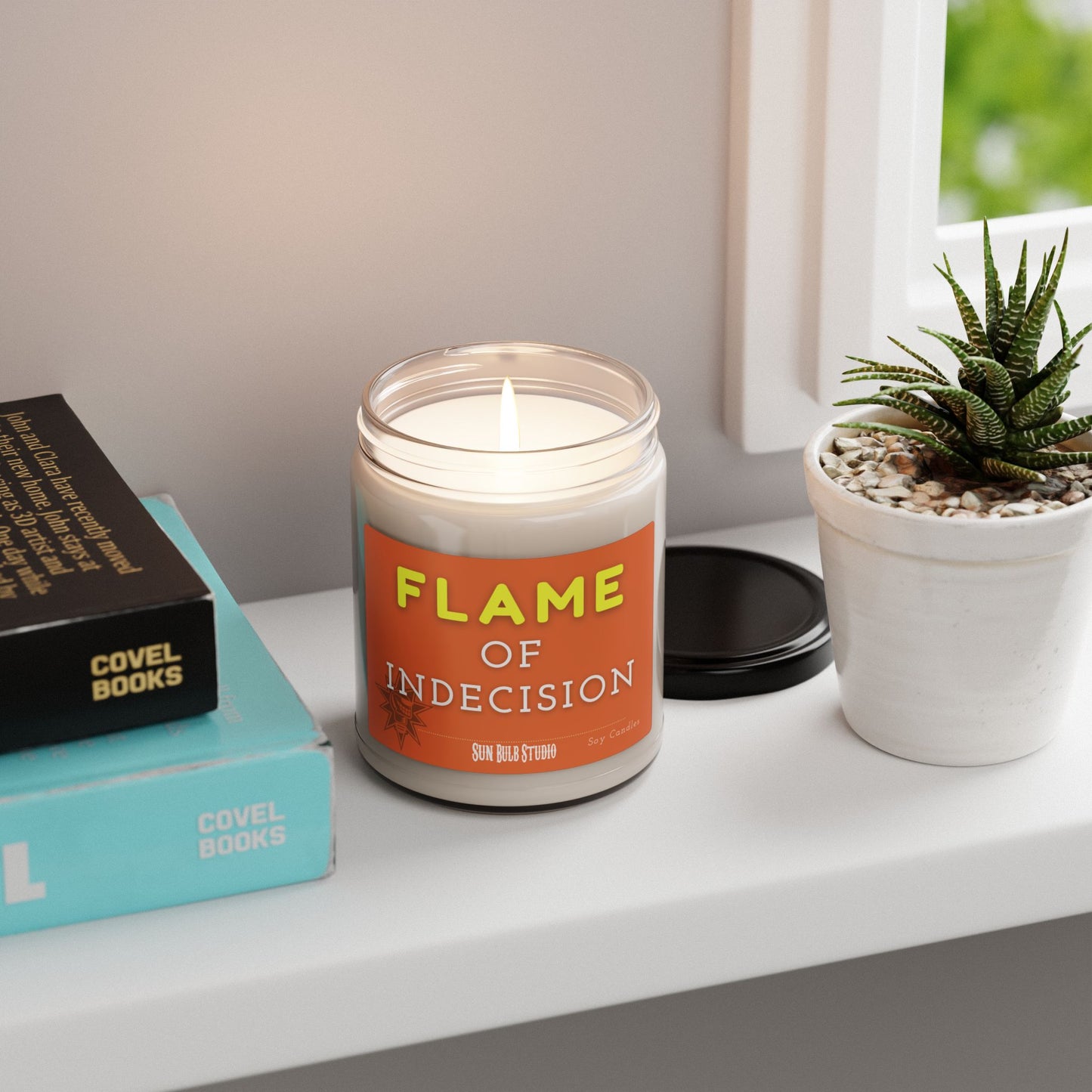 FLAME OF INDECISION 9oz Soy Candle -