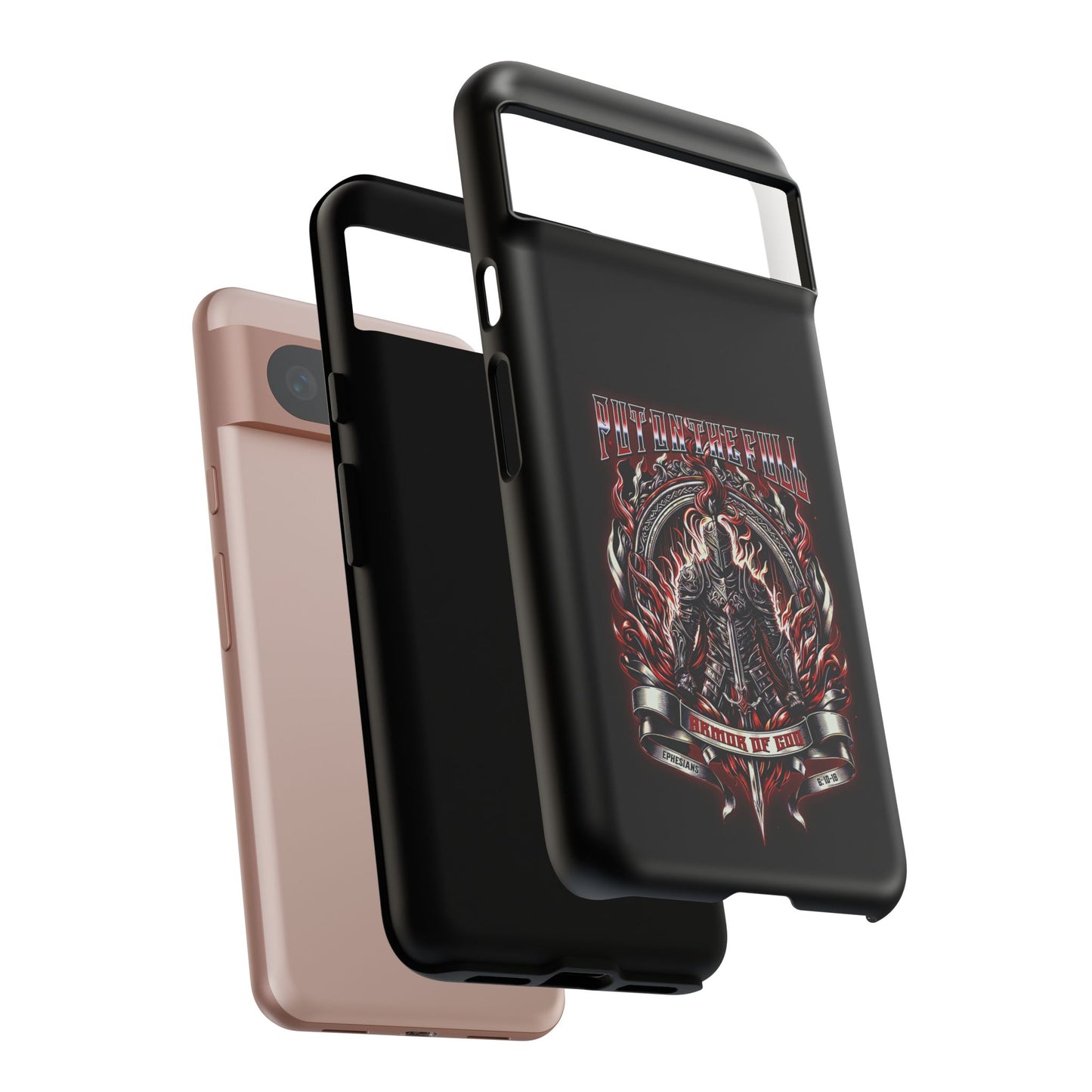 Armor of God Phone Case – Christian Warrior Design | Worship Wear Collection