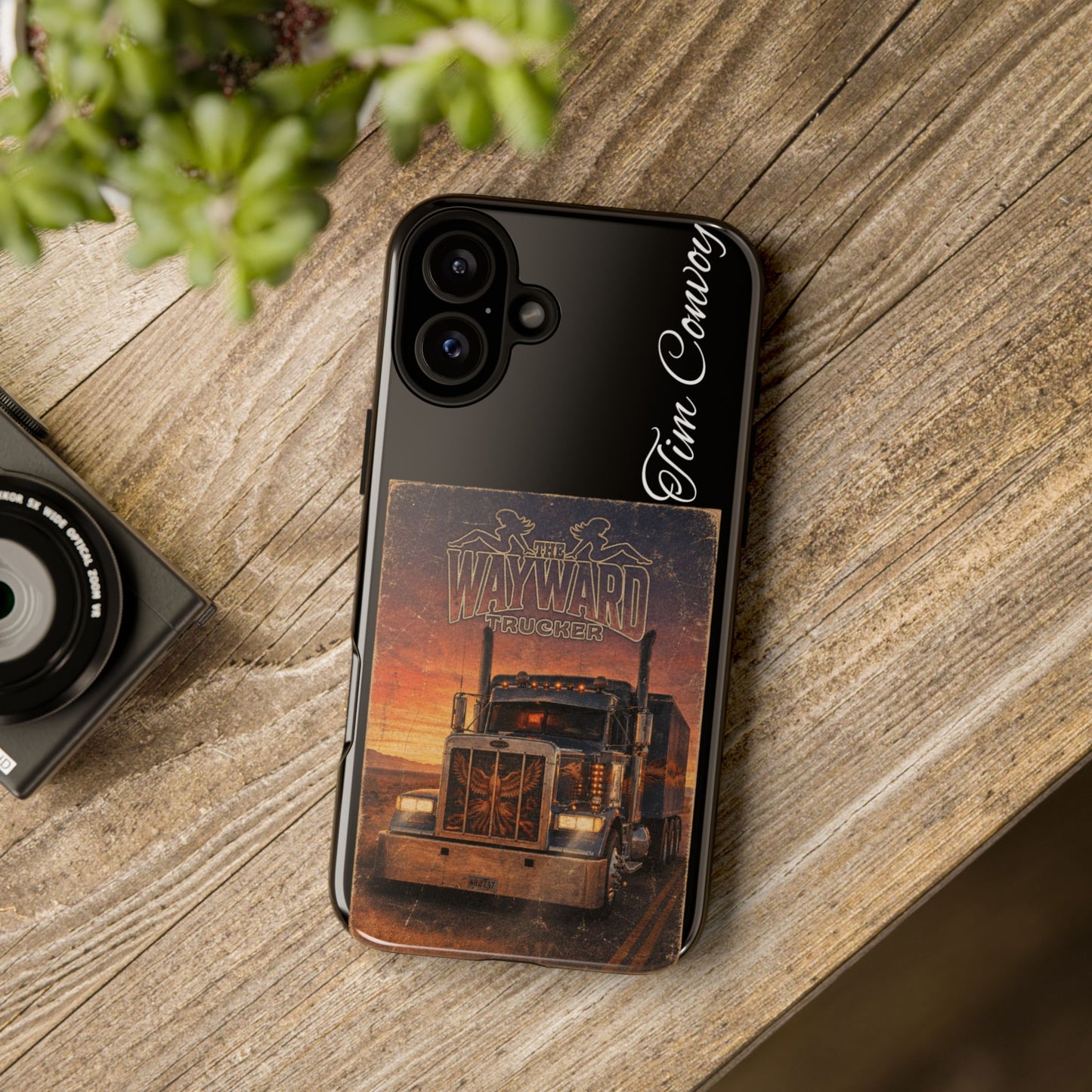 The Wayward Trucker™ Vintage Edition— Personalized Phone Case