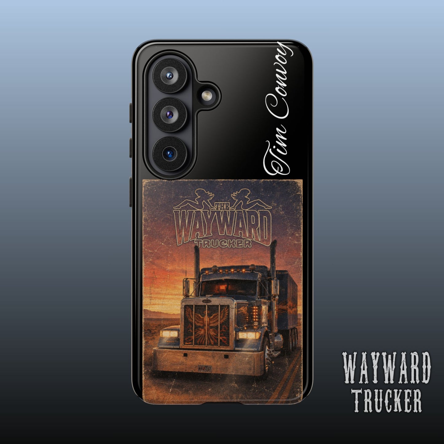 The Wayward Trucker™ Vintage Edition— Personalized Phone Case