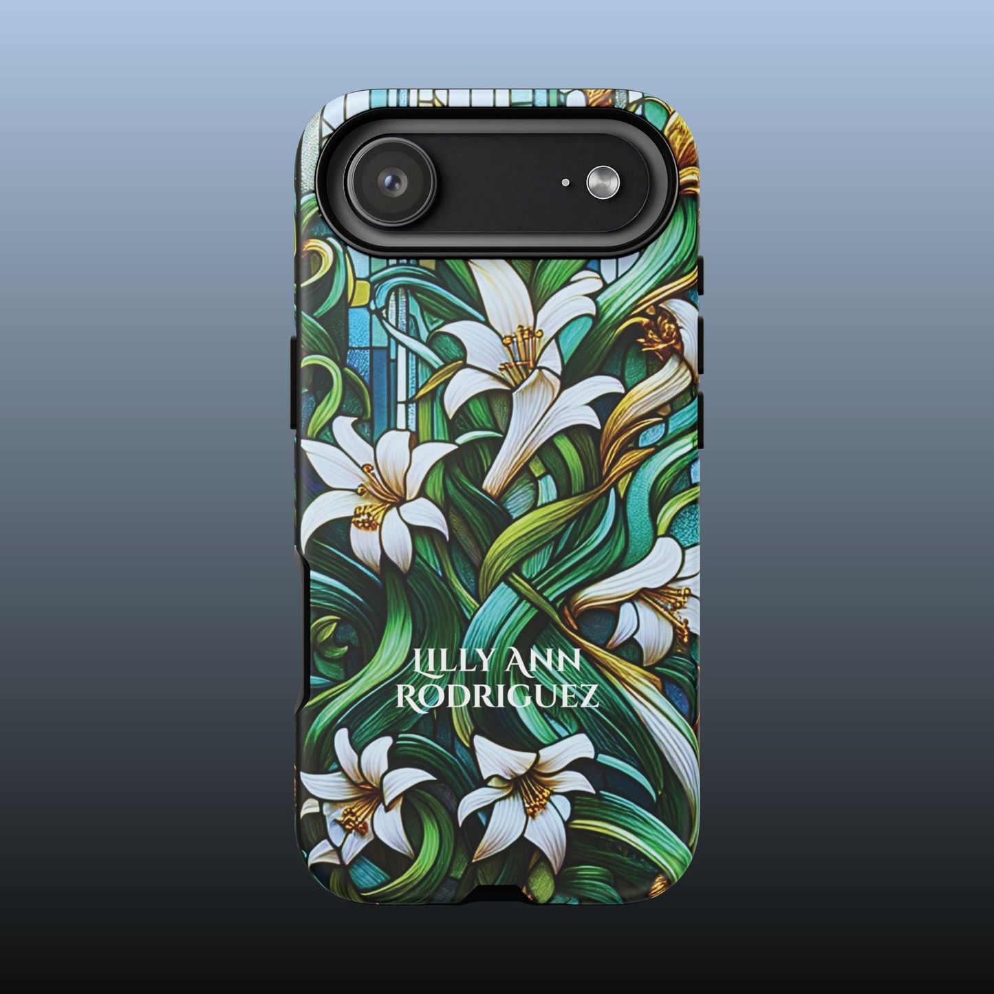 Cathedral Lilies - Personalized Phone Case