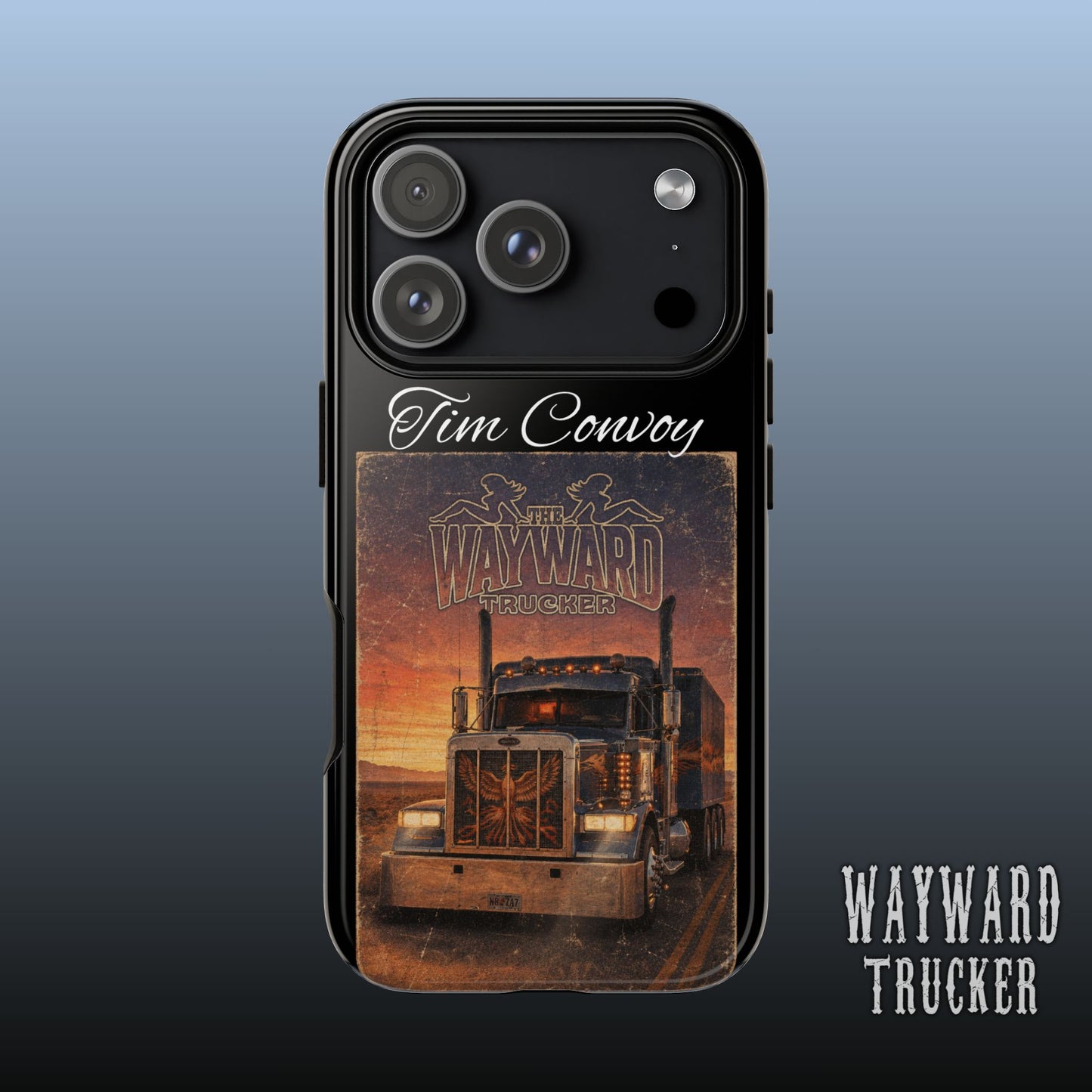 The Wayward Trucker™ Vintage Edition— Personalized Phone Case