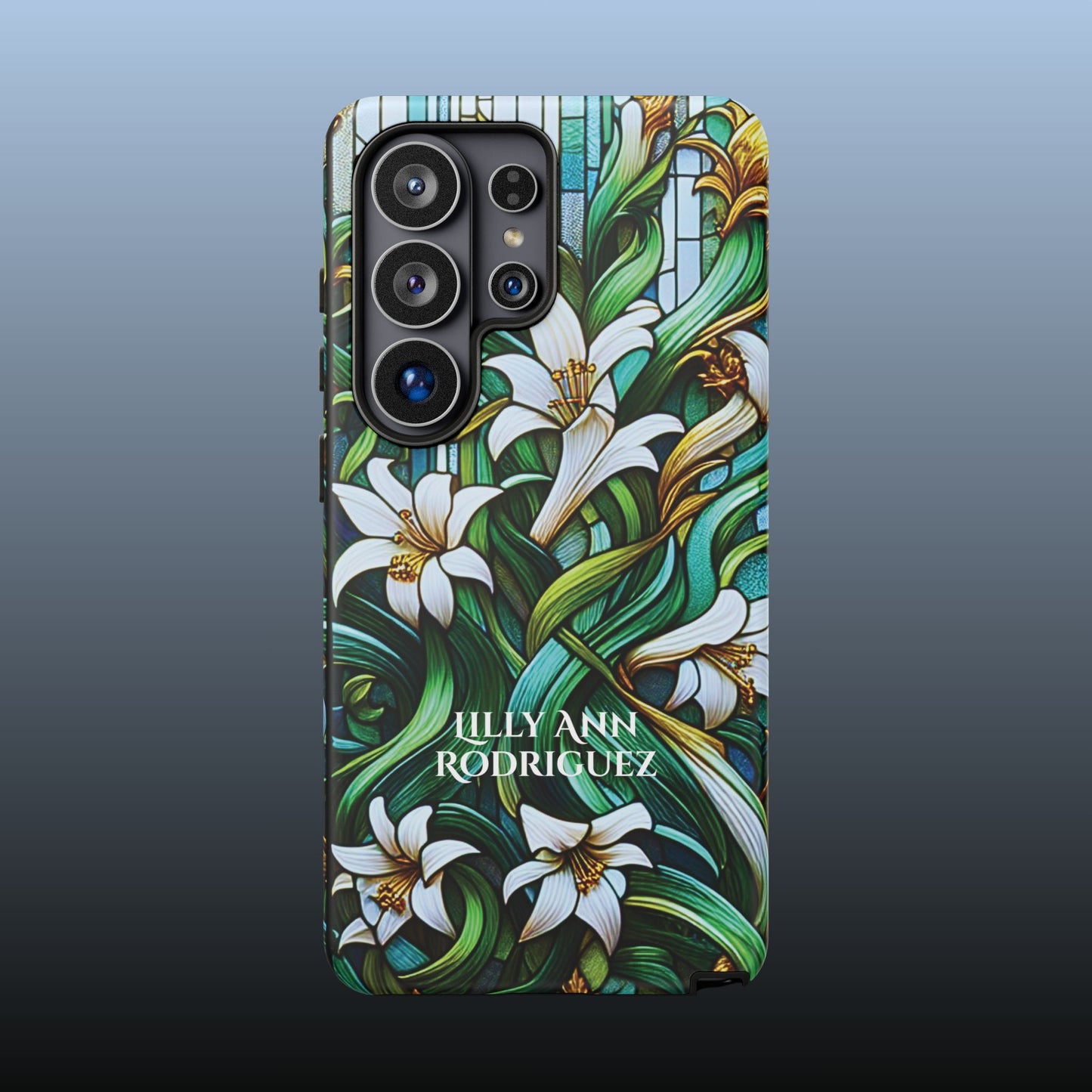 Cathedral Lilies - Personalized Phone Case