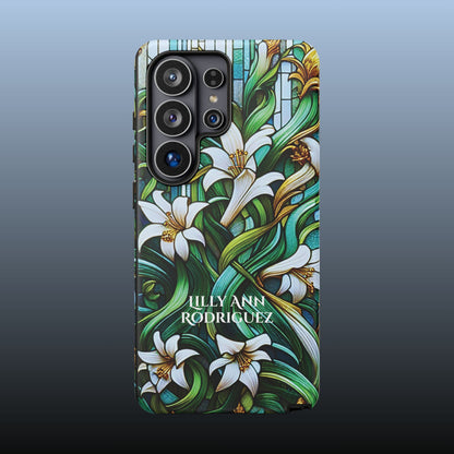 Cathedral Lilies - Personalized Phone Case