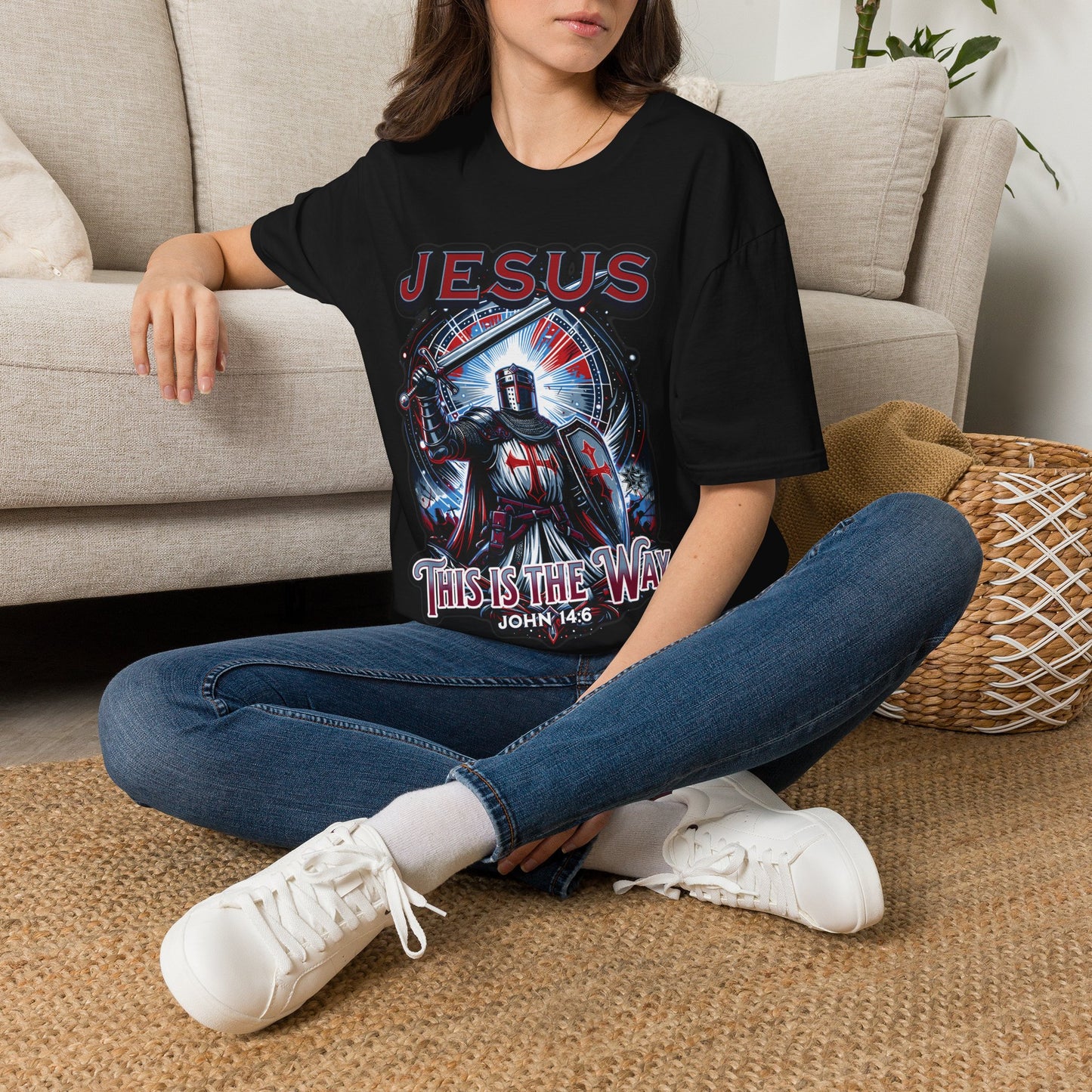 Jesus – This Is the Way | Christian T-Shirt | John 14:6
