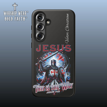 Jesus This is the Way— Personalized Phone Case