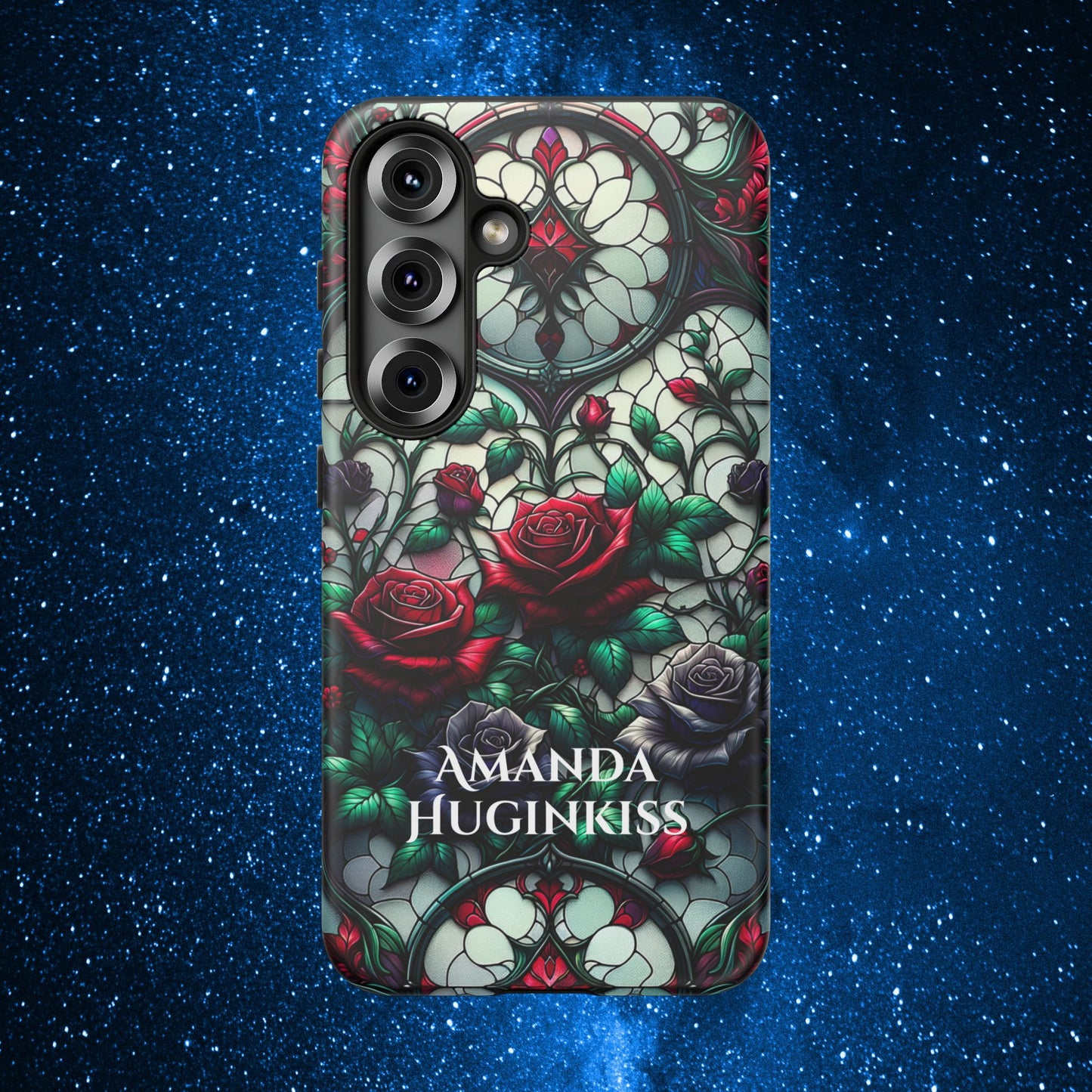 Cathedral Dawn Roses - Personalized Phone Case
