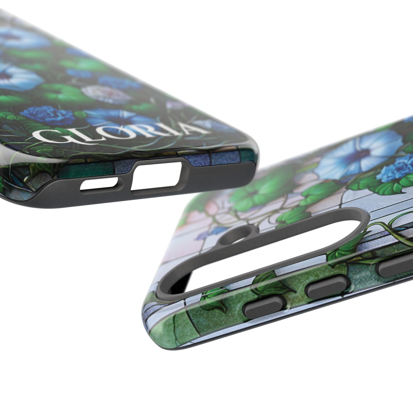 Cathedral Morning Glories - Personalized Phone Case