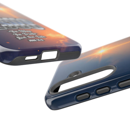 JESUS — The Way, The Truth, The Life — Radiant Sunrise Edition Phone Case
