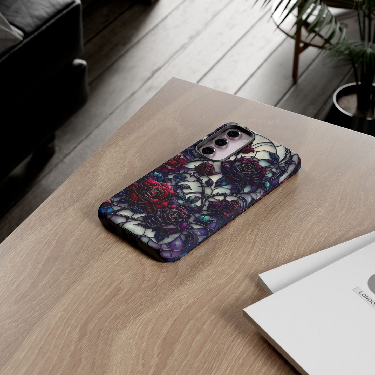 Cathedral Night Roses – Phone Case