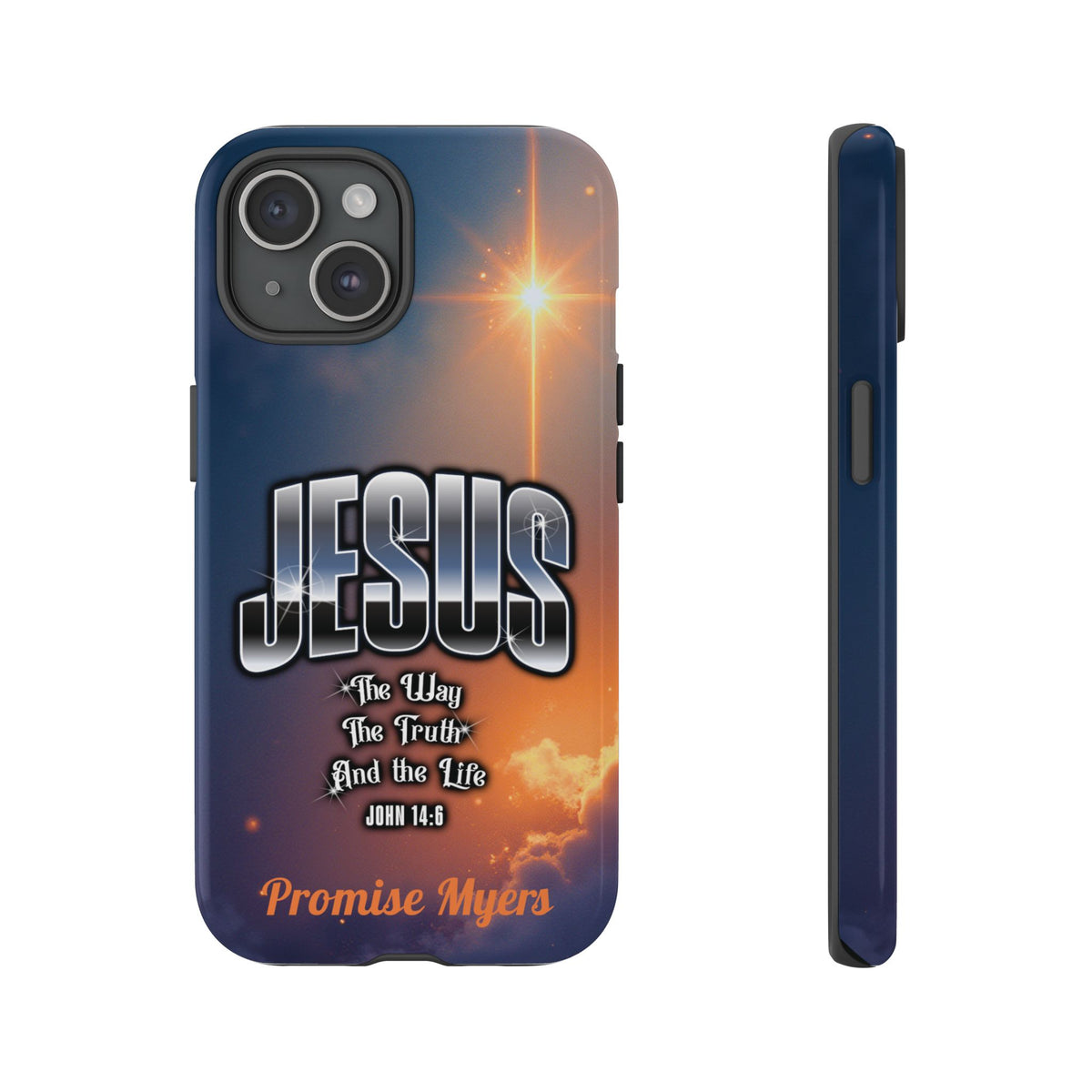 Jesus — The Way, The Truth & The Life — Personalized Phone Case