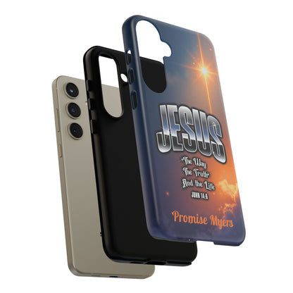 Jesus — The Way, The Truth & The Life — Personalized Phone Case