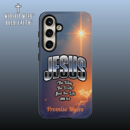 Jesus — The Way, The Truth & The Life — Personalized Phone Case