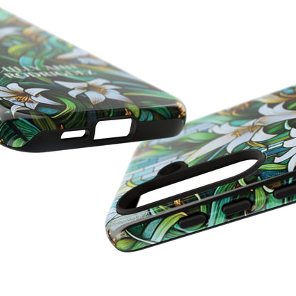 Cathedral Lilies - Personalized Phone Case