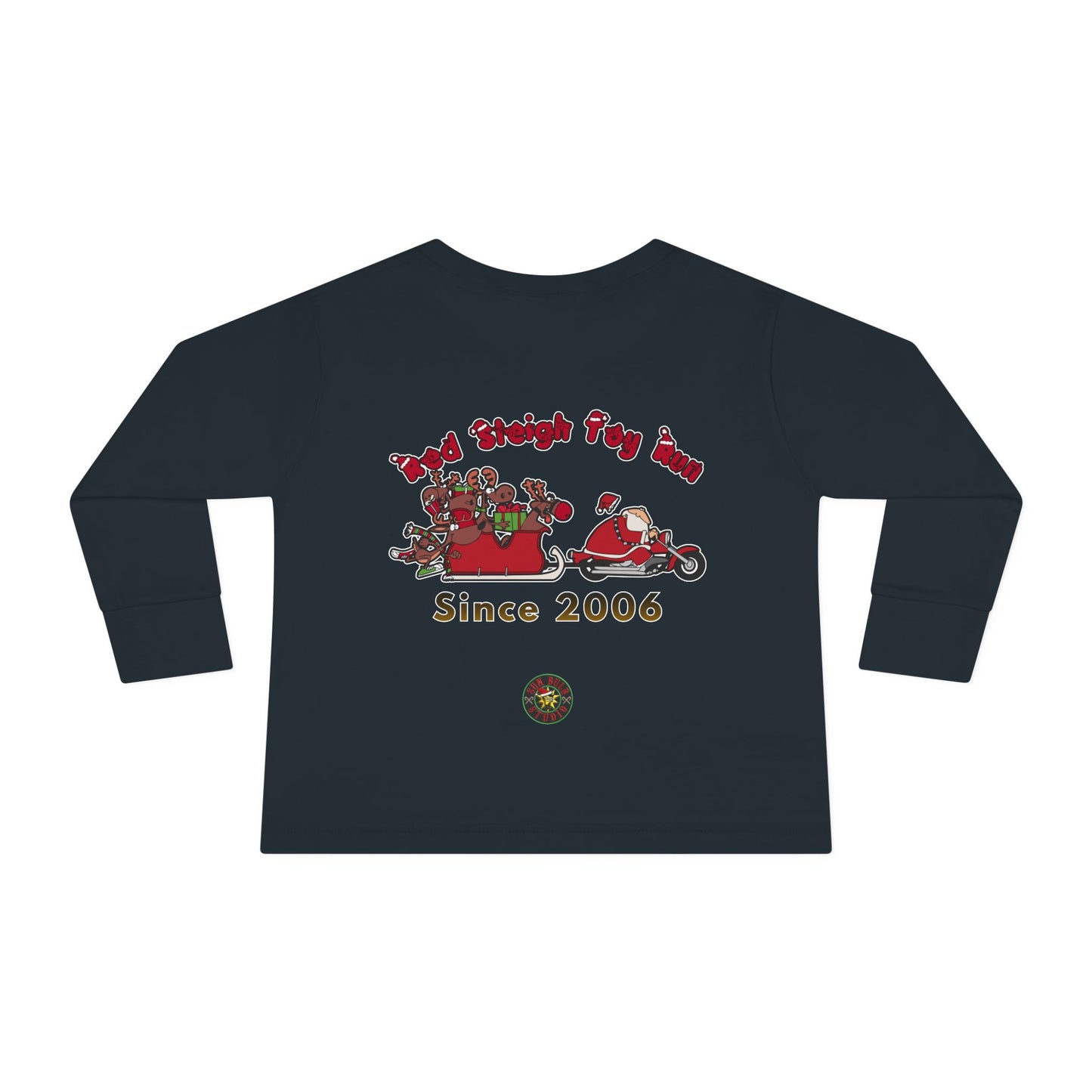 Santa’s Favorite ELF – Red (TODDLER Long Sleeve)