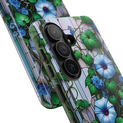 Cathedral Morning Glories - Personalized Phone Case