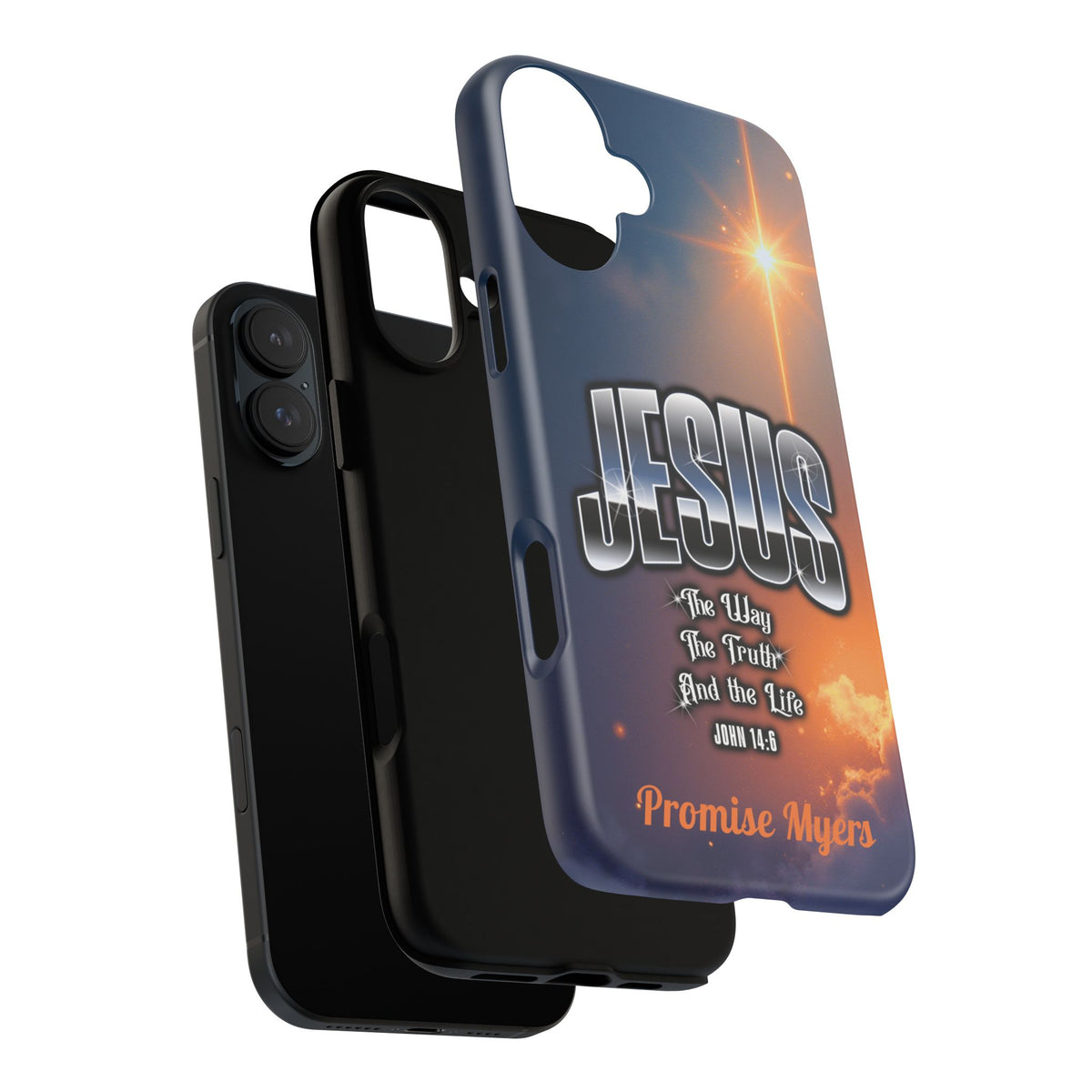 Jesus — The Way, The Truth & The Life — Personalized Phone Case