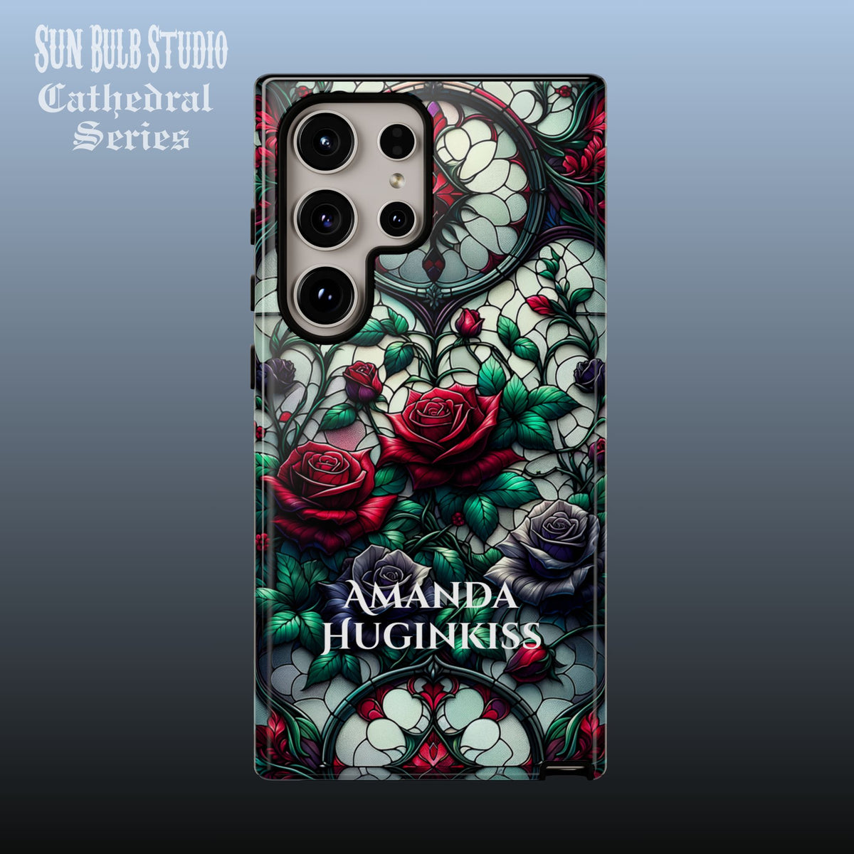 Cathedral Dawn Roses - Personalized Phone Case